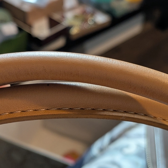 Coach Vintage Bonnie Britian Tan Legency Zip Satchel - Picture 16 of 16